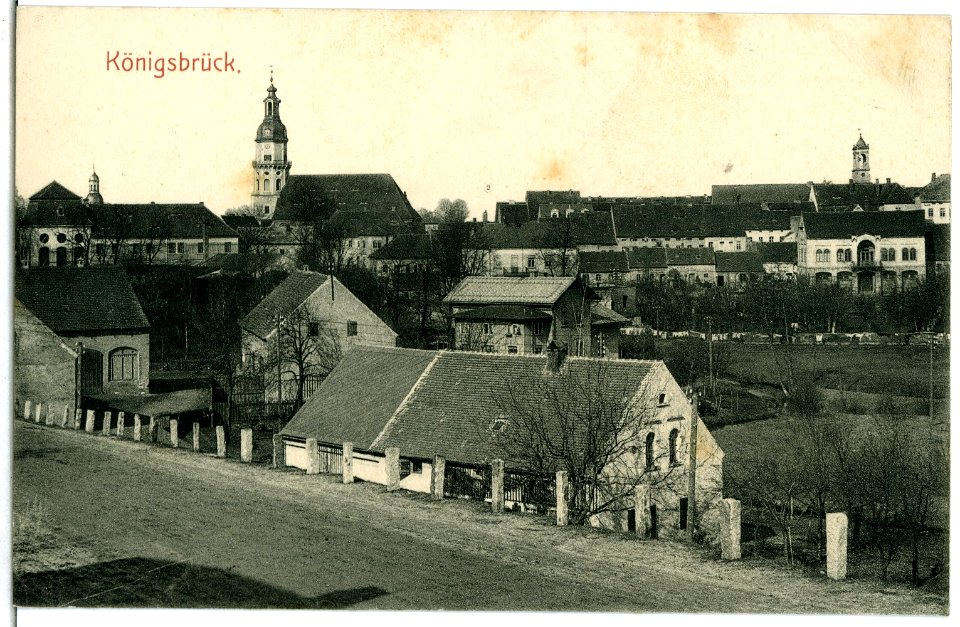 06453-Königsbrück-1905-Blick auf die Stadt-Brück & Sohn Kunstverlag