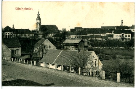 06453-Königsbrück-1905-Blick auf die Stadt-Brück & Sohn Kunstverlag