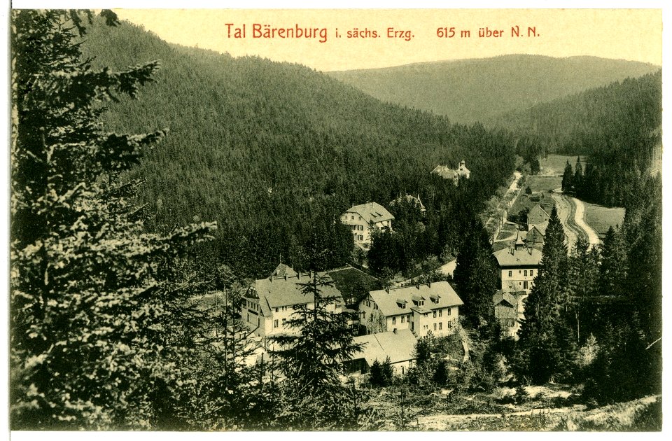 06324-Bärenburg-1905-Blick auf Tal Bärenburg-Brück & Sohn Kunstverlag