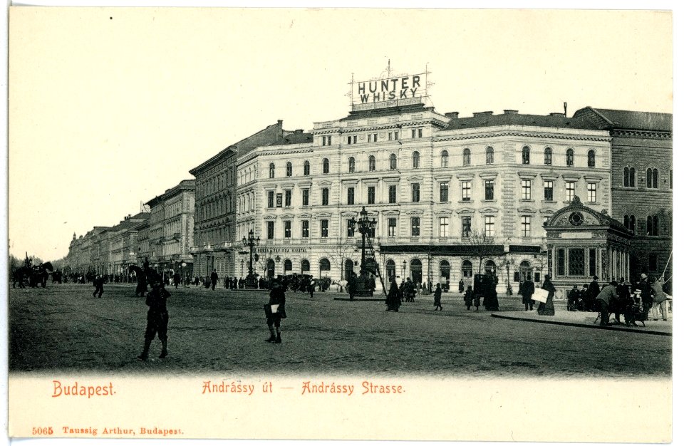 05065-Budapest-1904-Andrassy Straße-Brück & Sohn Kunstverlag