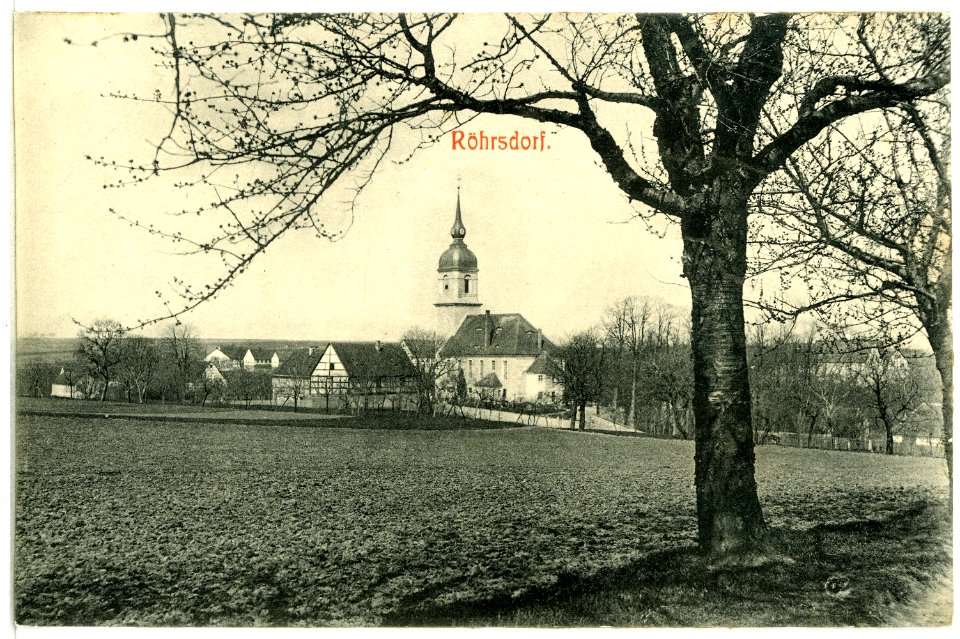 06296-Röhrsdorf-1905-Kirche-Brück & Sohn Kunstverlag