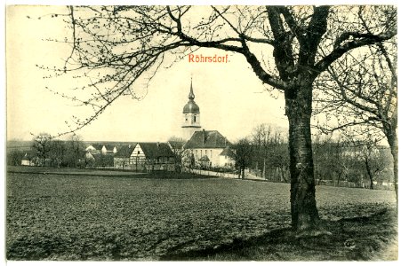 06296-Röhrsdorf-1905-Kirche-Brück & Sohn Kunstverlag