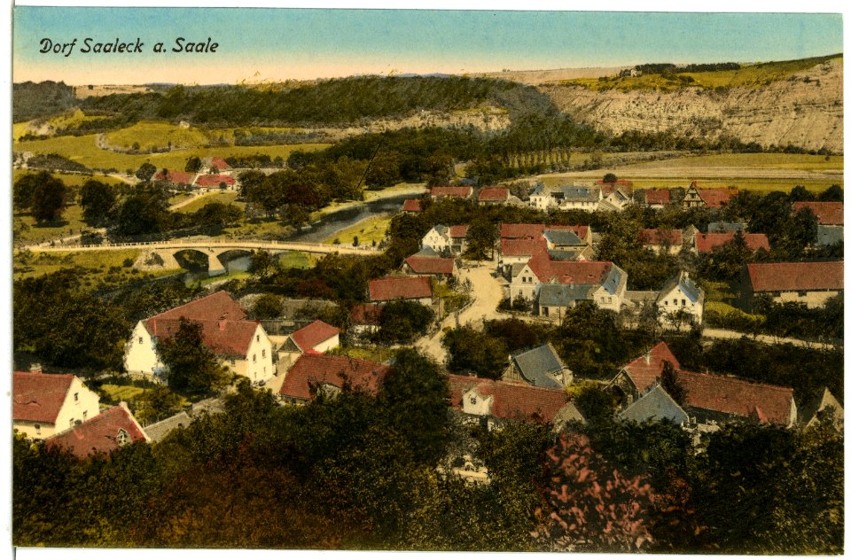 06130-Saaleck-1905-Dorf Saaleck-Brück & Sohn Kunstverlag