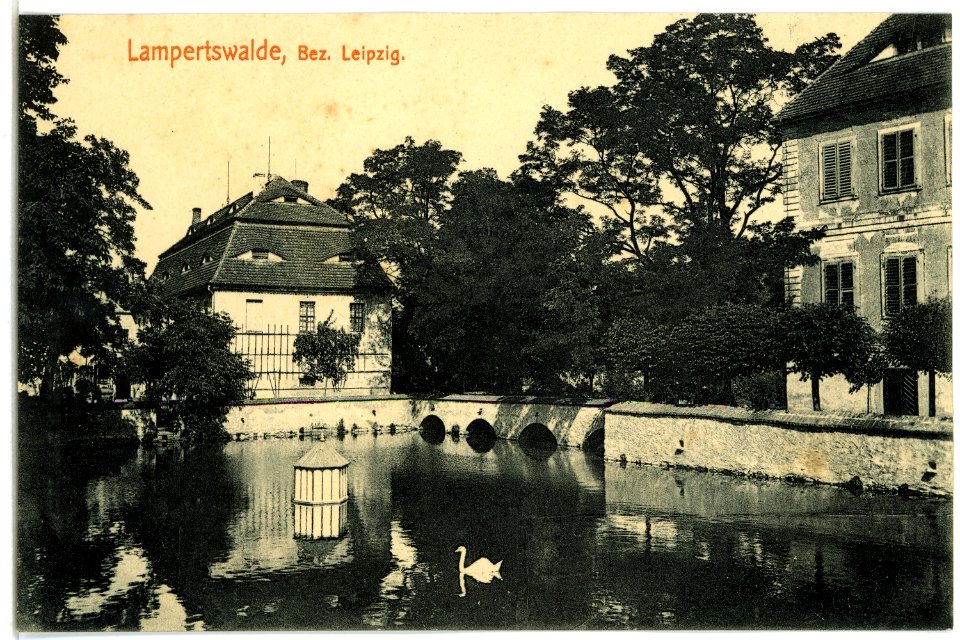 05222-Lampertswalde-1904-Bezirk Leipzig - Schwanenteich-Brück & Sohn Kunstverlag