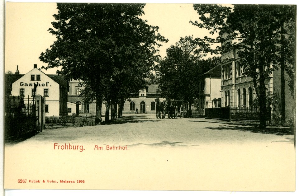 06267-Frohburg-1905-Am Bahnhof-Brück & Sohn Kunstverlag
