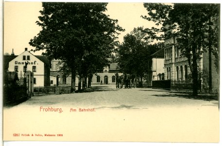 06267-Frohburg-1905-Am Bahnhof-Brück & Sohn Kunstverlag