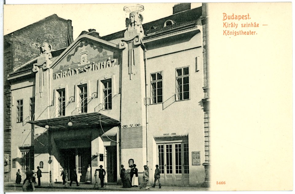 05466-Budapest-1904-Königstheater-Brück & Sohn Kunstverlag