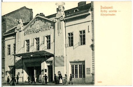 05466-Budapest-1904-Königstheater-Brück & Sohn Kunstverlag