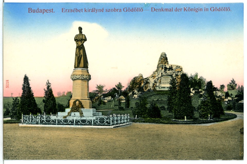 05118-1904-Denkmal der Königin in Gödöllö-Brück & Sohn Kunstverlag