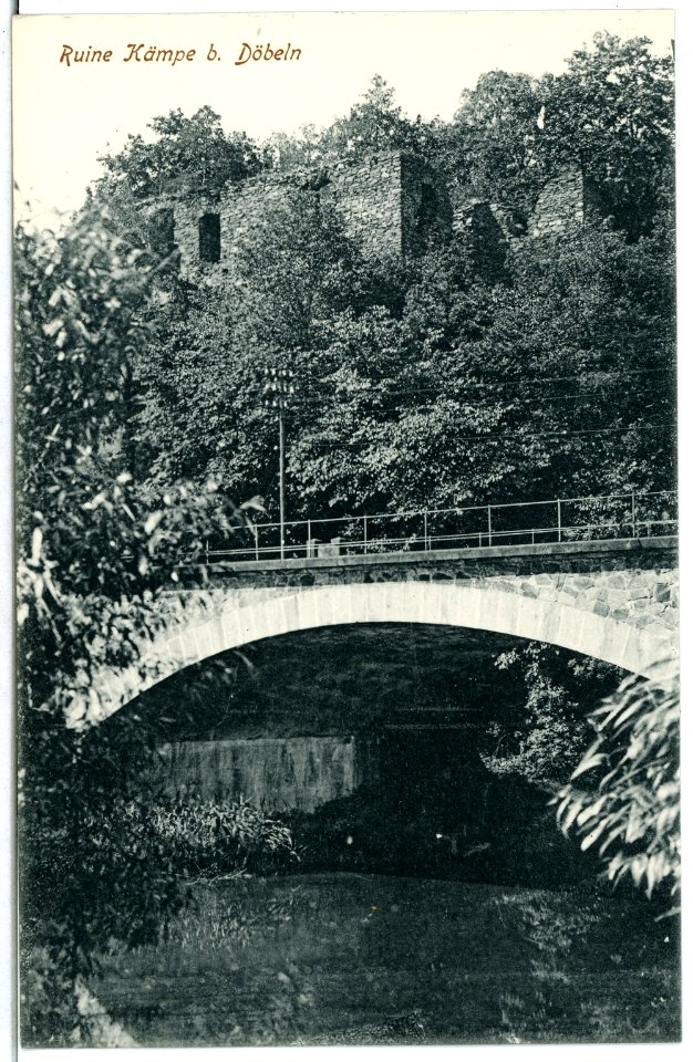 05661-Döbeln-1905-Ruine Kämpe-Brück & Sohn Kunstverlag