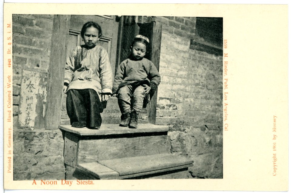 04943-Los Angeles-1903-A noon day siesta-Brück & Sohn Kunstverlag