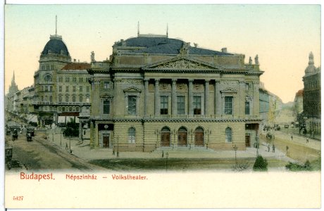 05427-Budapest-1904-Volkstheater-Brück & Sohn Kunstverlag