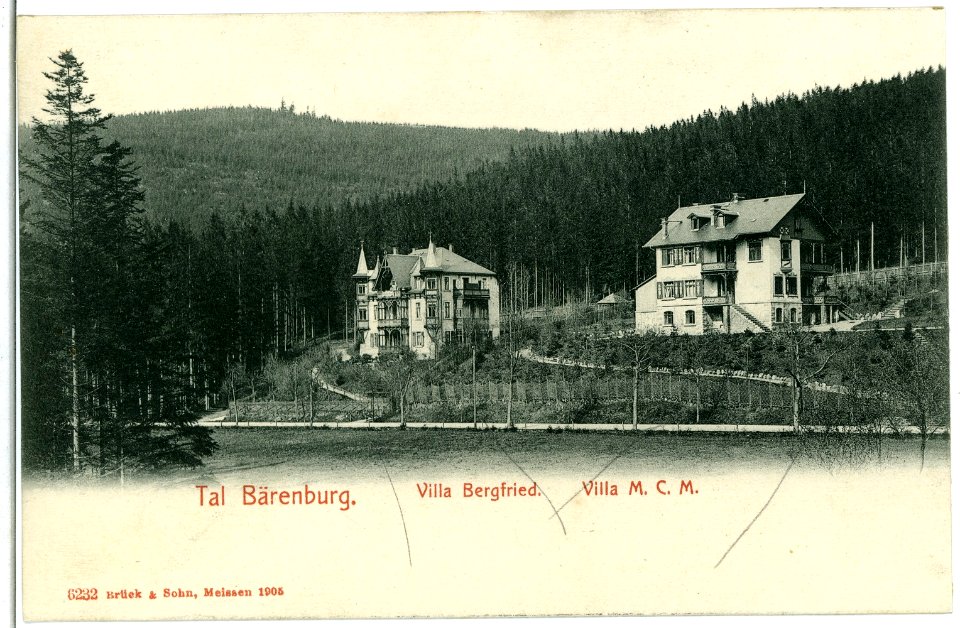 06232-Bärenburg-1905-Villa Bergfried - Villa M. C. M.-Brück & Sohn Kunstverlag