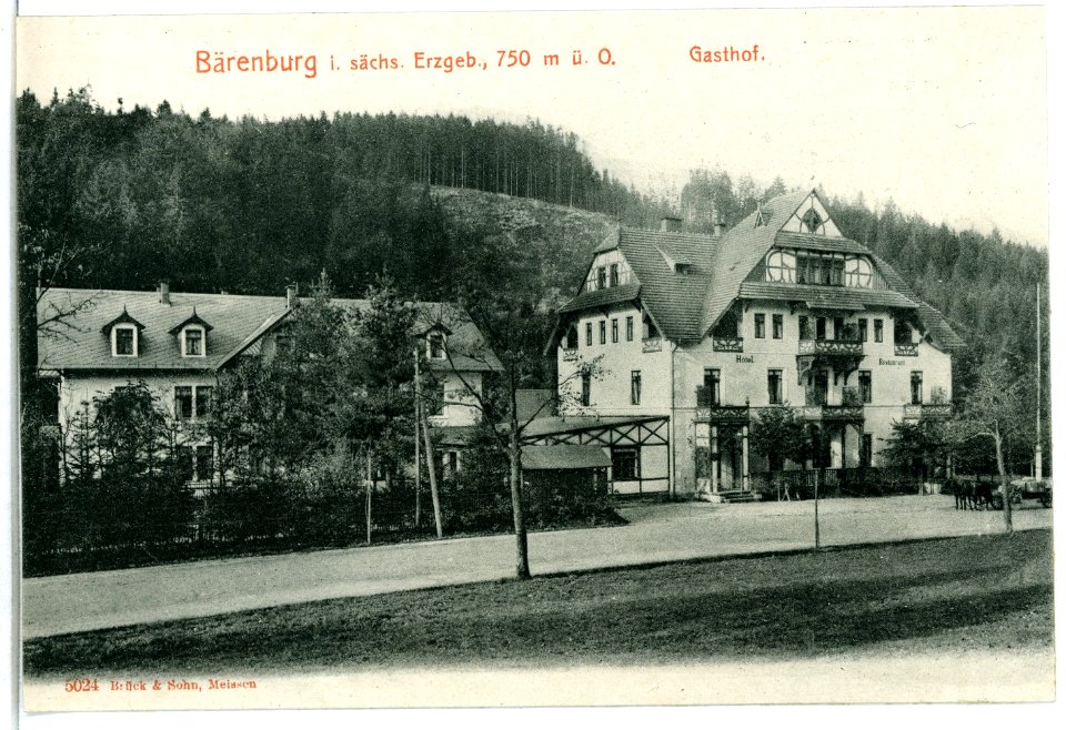05024-Bärenburg-1904-Gasthof-Brück & Sohn Kunstverlag