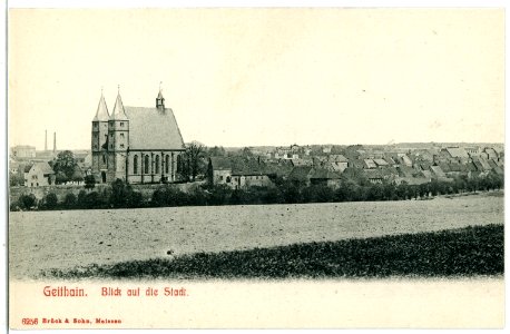 06256-Geithain-1905-Blick auf die Stadt-Brück & Sohn Kunstverlag