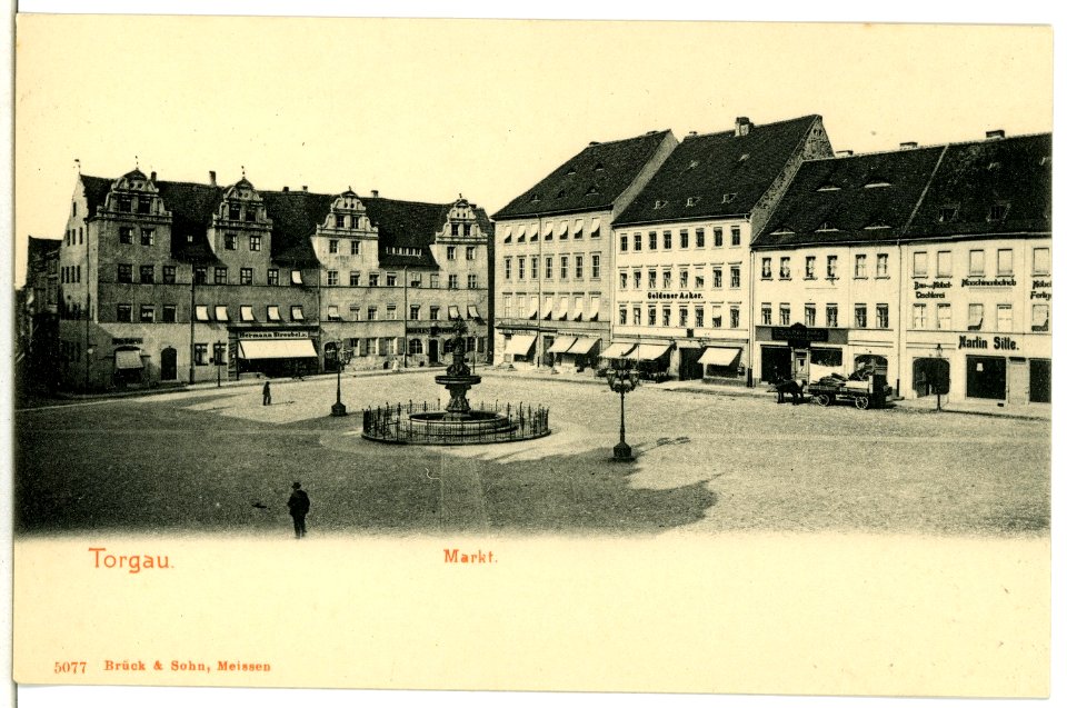 05077-Torgau-1904-Markt-Brück & Sohn Kunstverlag