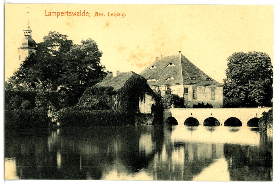 05224-Lampertswalde-1904-Bezirk Leipzig - Teich-Brück & Sohn Kunstverlag