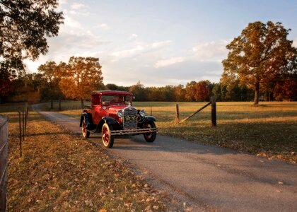Country farm fall