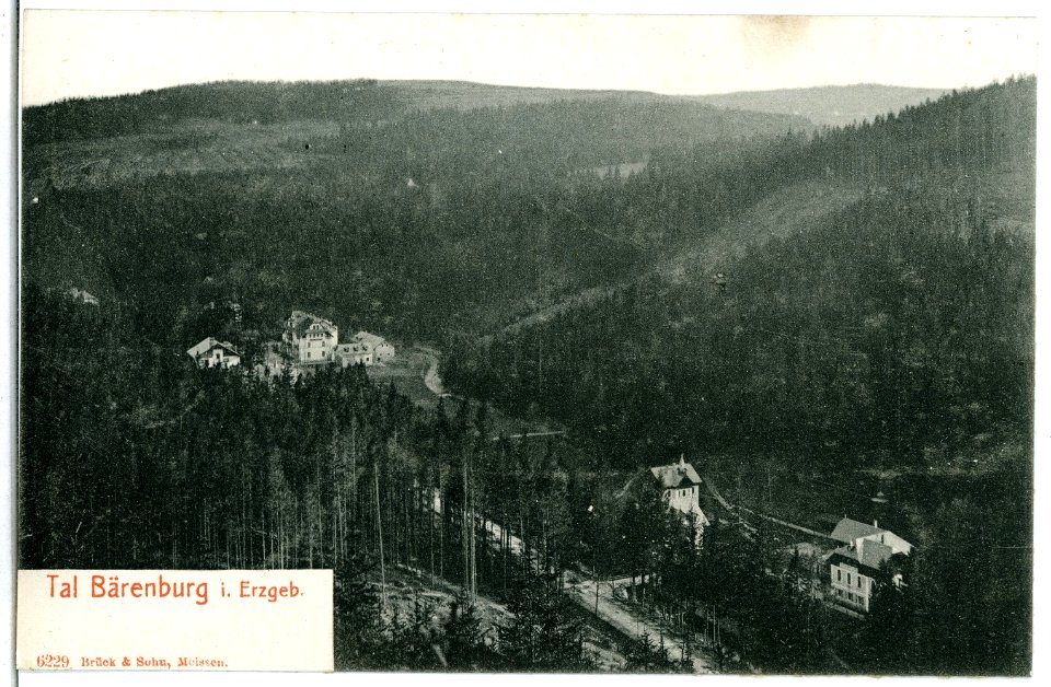 06229-Bärenburg-1905-Blick ins Tal-Brück & Sohn Kunstverlag