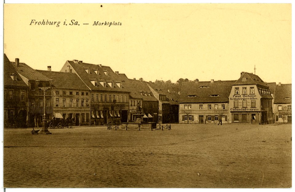 06273-Frohburg-1905-Marktplatz-Brück & Sohn Kunstverlag