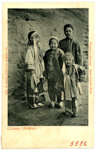 05552--1904-Chinese Children-Brück & Sohn Kunstverlag