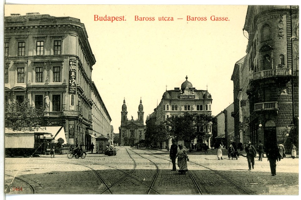 05464-Budapest-1904-Barossgasse-Brück & Sohn Kunstverlag