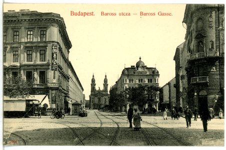 05464-Budapest-1904-Barossgasse-Brück & Sohn Kunstverlag
