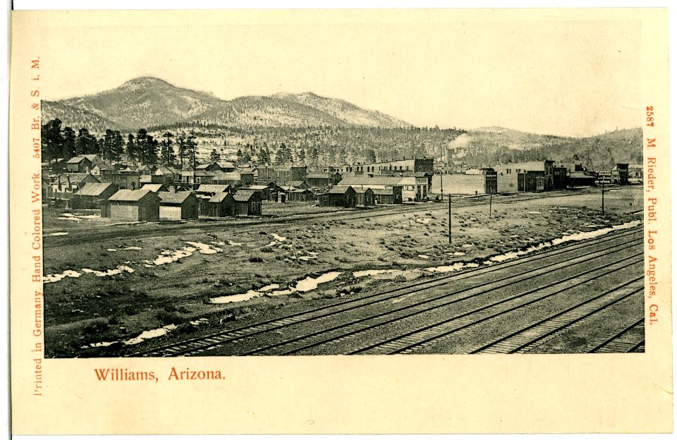 05407-Williams-1904-Williams Arizona-Brück & Sohn Kunstverlag