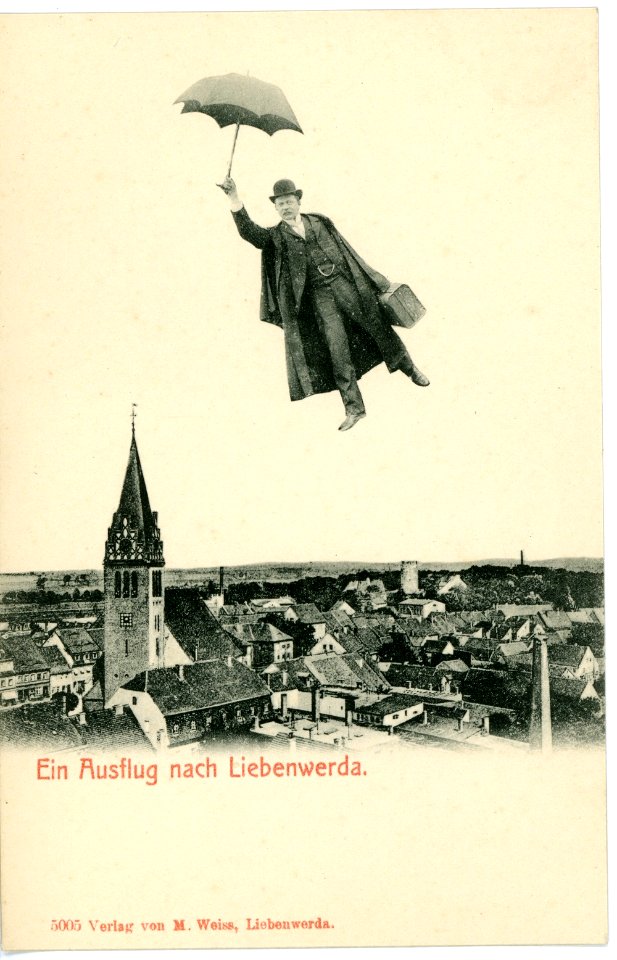 05005-Liebenwerda-1903-Blick auf Liebenwerda - Fliegender Mann-Brück & Sohn Kunstverlag