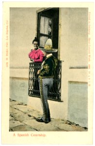 05088--1904-A Spanish Courtship-Brück & Sohn Kunstverlag