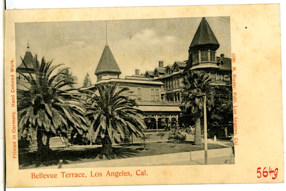 05649-Los Angeles-1904-Bellevue Terrace-Brück & Sohn Kunstverlag