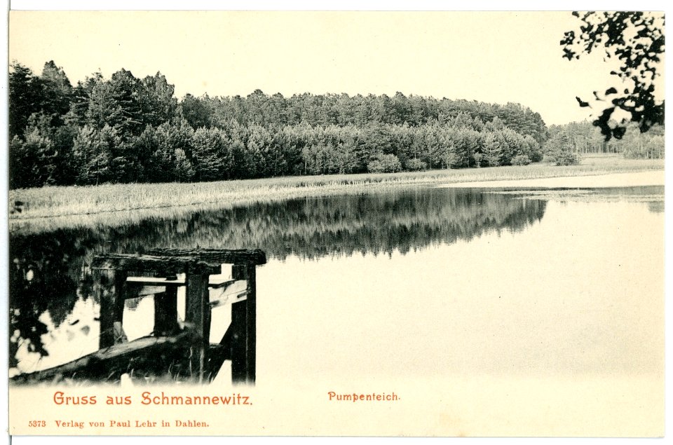05373-Schmannewitz-1904-Pumpenteich-Brück & Sohn Kunstverlag