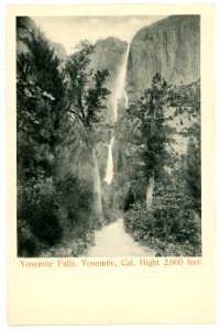 04929-Yosemite-1903-Yosemite Falls-Brück & Sohn Kunstverlag