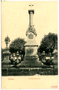 05274-Zittau-1904-Kriegerdenkmal-Brück & Sohn Kunstverlag