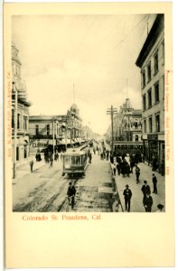 04936-Pasadena-1903-Colorado St. Pasadena-Brück & Sohn Kunstverlag