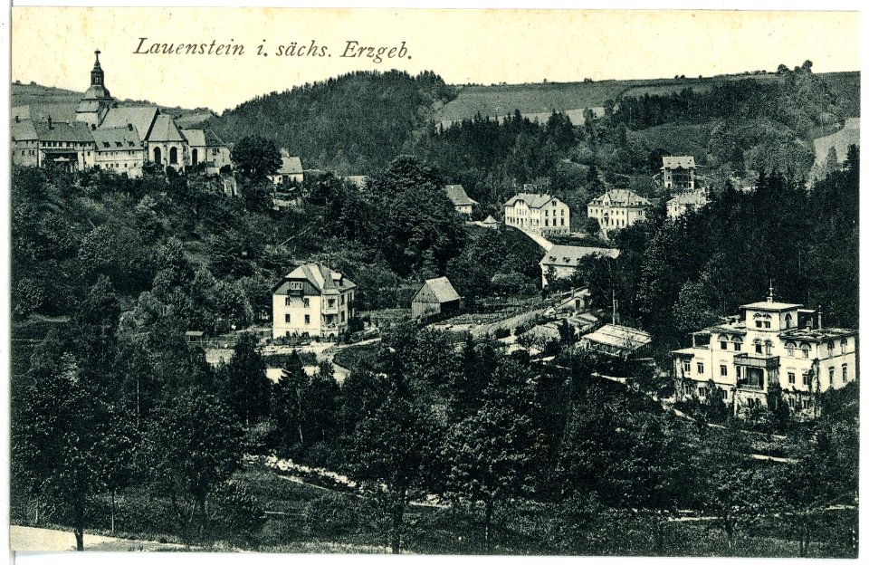 05950-Lauenstein-1905-Schloß und Villenkolonie-Brück & Sohn Kunstverlag