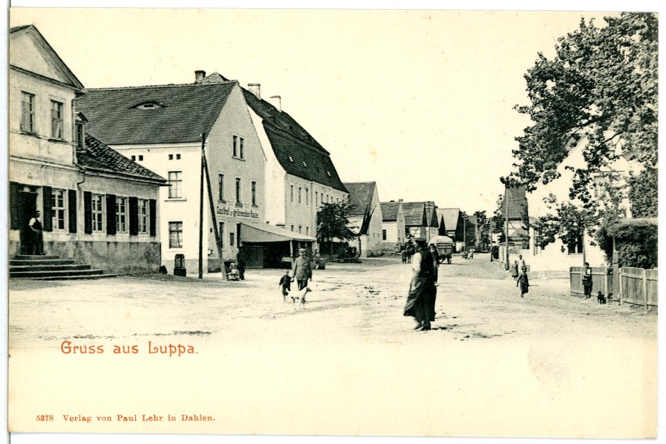 05378-Luppa-1904-Dorfstraße-Brück & Sohn Kunstverlag