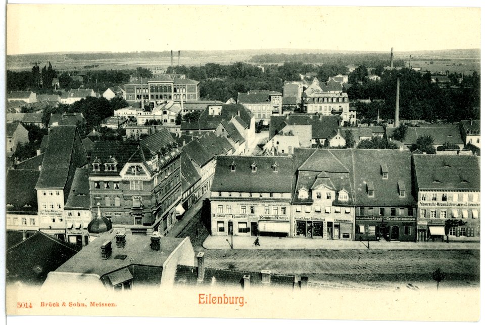 05014-Eilenburg-1903-Blick auf Eilenburg-Brück & Sohn Kunstverlag