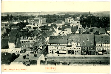 05014-Eilenburg-1903-Blick auf Eilenburg-Brück & Sohn Kunstverlag