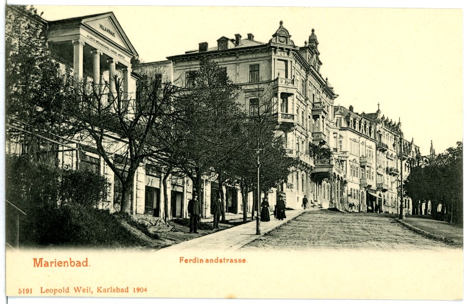 05191-Marienbad-1904-Ferdinandstraße-Brück & Sohn Kunstverlag
