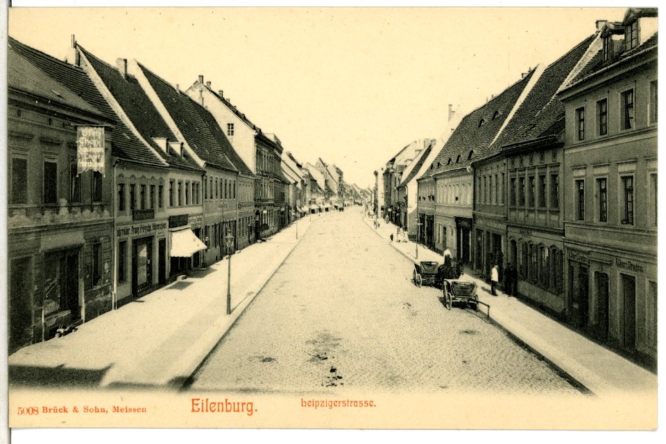 05008-Eilenburg-1903-Leipziger Straße-Brück & Sohn Kunstverlag