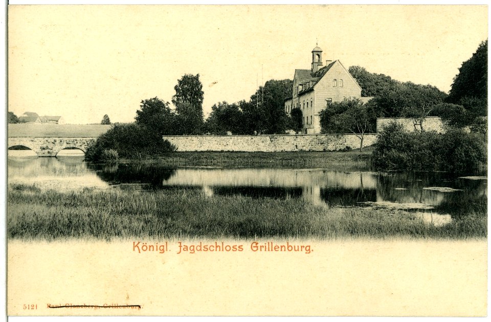 05121-Grillenburg-1904-Jagdschloß-Brück & Sohn Kunstverlag