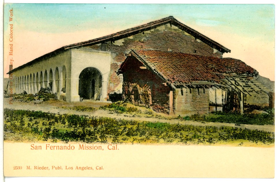 04914-San Fernando-1903-San Fernando Mission-Brück & Sohn Kunstverlag