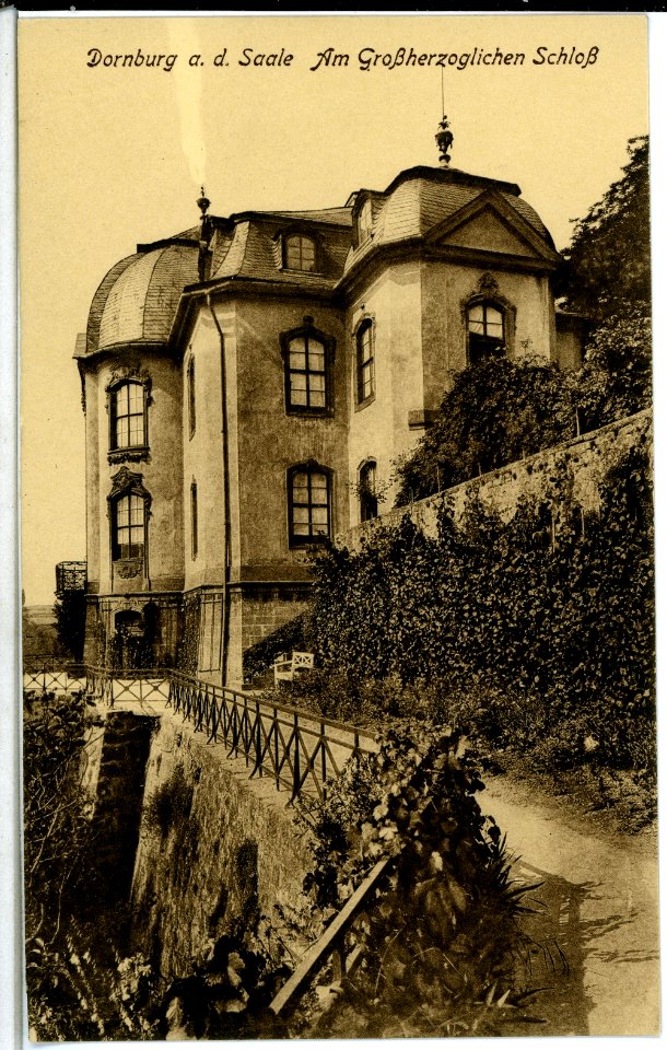 06100-Dornburg-1905-Am großherzoglichen Schloß-Brück & Sohn Kunstverlag