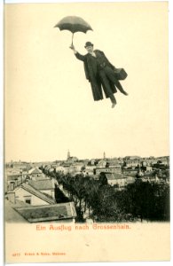 04977-Großenhain-1903-Blick über Großenhain - Fliegender Mann-Brück & Sohn Kunstverlag