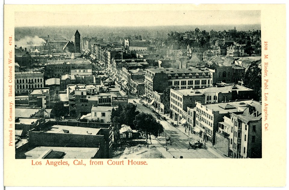 04763-Los Angeles-1903-from Court House-Brück & Sohn Kunstverlag