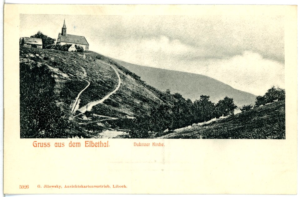 05926-Dubitz-1905-Dubitzer Kirche-Brück & Sohn Kunstverlag