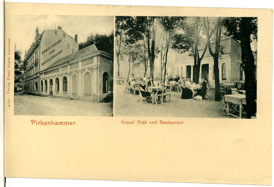 04789-Pirkenhammer-1903-Cafe und Restaurant-Brück & Sohn Kunstverlag