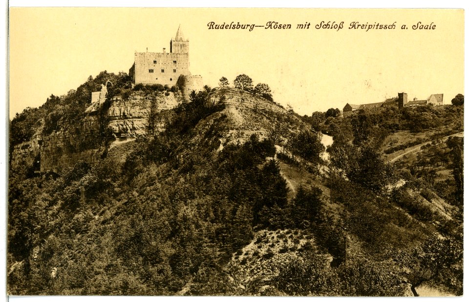 06137-Rudelsburg-1905-Rudelsburg mit Schloß Kreipitzsch-Brück & Sohn Kunstverlag