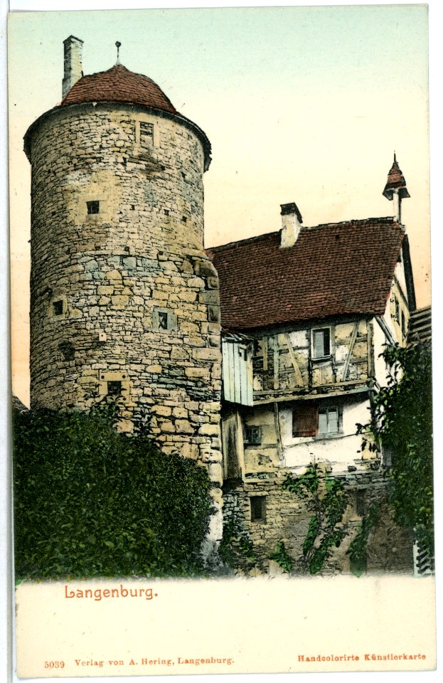 05039-Langenburg-1904-Wehrturm-Brück & Sohn Kunstverlag